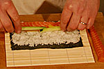 Preparazione di makisushi