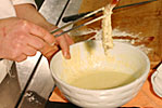 Preparazione della tempura