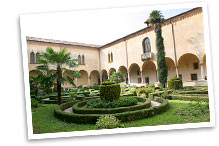 L'Abbazia di Praglia, il chiostro botanico